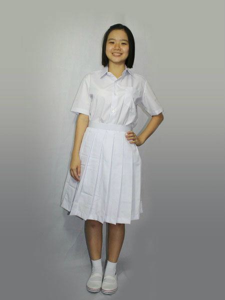 銮中白裙 Chong Hwa White Skirt